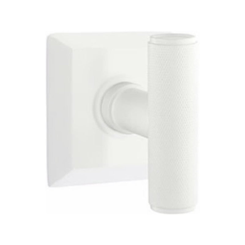 Emtek Ace Knurled Knob Concealed Fastener with Quincy Rosette