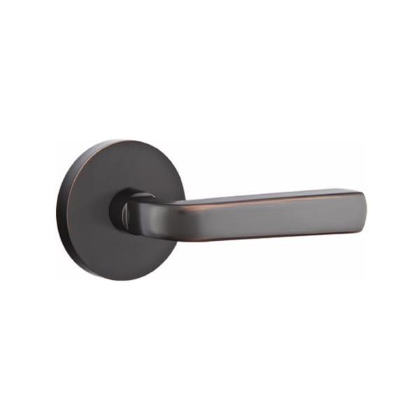 Emtek Sion Lever with Disk Rosette Concealed Screws
