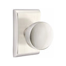 Emtek Laurent Knob Concealed Screws with Neos Rosette