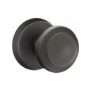 Emtek Sandcast Bronze Butte Knob Concealed Screws with