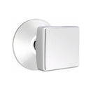 Emtek Square Concealed Screws Knob with Modern Rosette