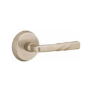 Emtek Sandcast Bronze Montrose Lever Concealed Screws with