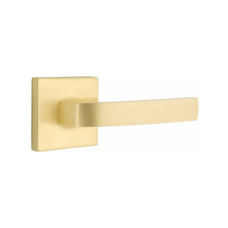 EMTEK Breslin Lever with Square Rosette