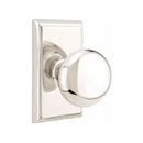 Emtek Providence Knob Concealed Screws With Rectangular Rosette