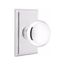 Emtek Providence Knob Concealed Screws With Rectangular Rosette