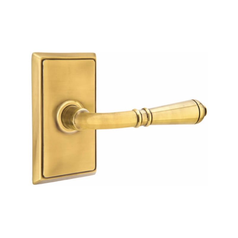 Emtek Turino Lever with Rectangular Rosette