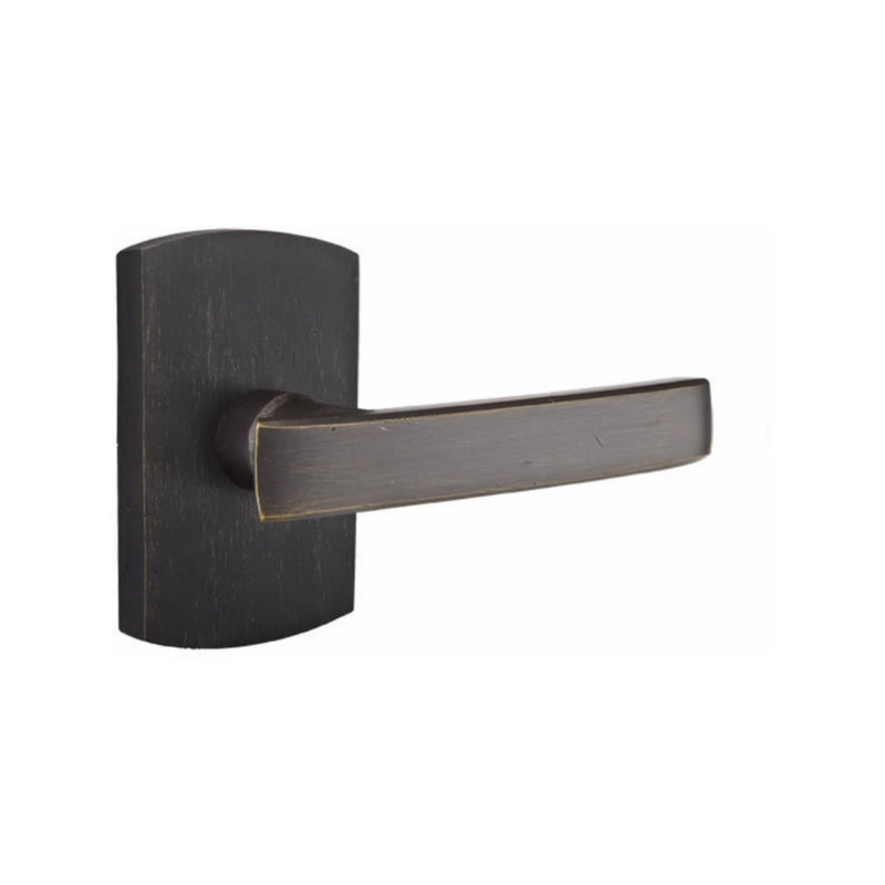 Emtek Sandcast Bronze Yuma Lever with