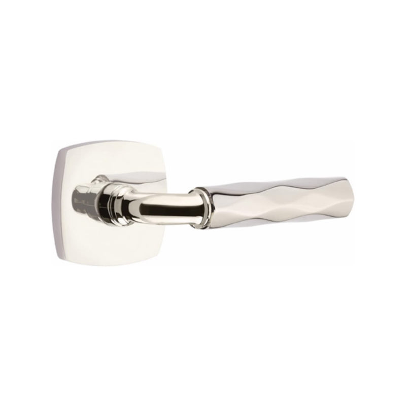 Emtek Select R-BAR Tribeca Lever Concealed Screws with Urban Modern Rosette