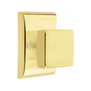 Emtek Square Knob Concealed Screws with Neos Rosette