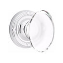 Emtek Hampton Concealed Screws Knob With Ribbon & Reed Rosette