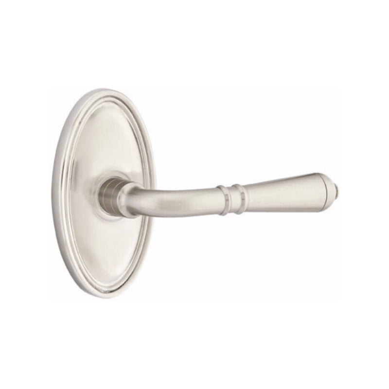 Emtek Turino Lever Concealed Screws with Oval Rosette