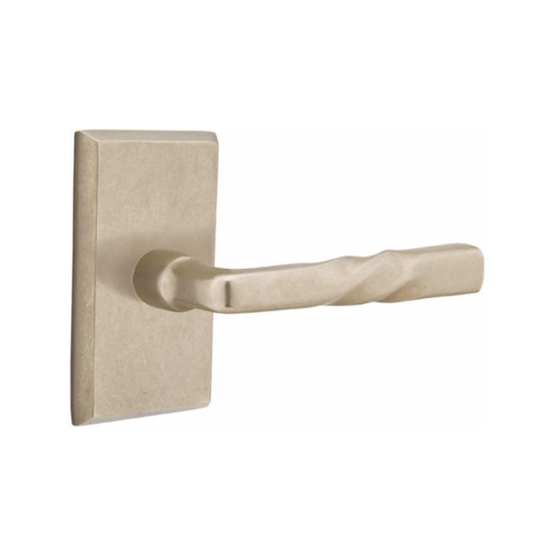 Emtek Sandcast Bronze Montrose Lever with