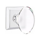 Emtek Hampton Knob With Quincy Rosette