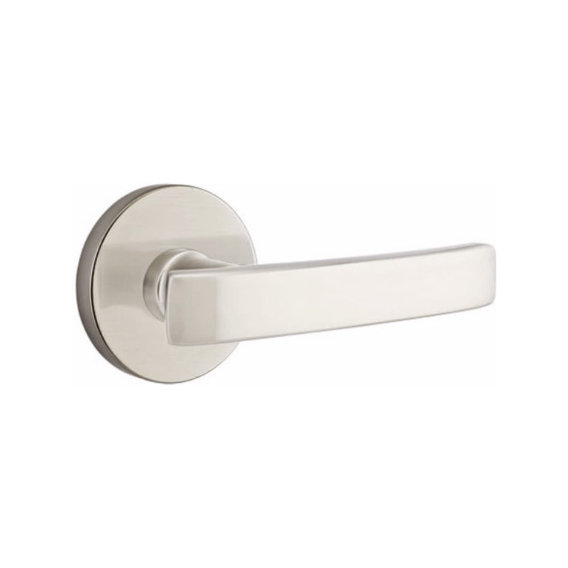 EMTEK Geneva Lever Concealed Screws with Disk Rosette