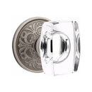 Emtek Windsor Knob Concealed Screws With Lancaster Rosette