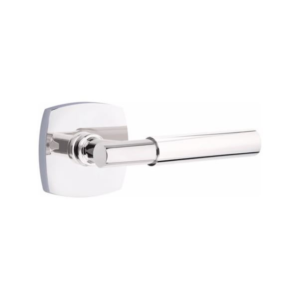 Emtek Myles Lever with Urban Modern Rosette Concealed Screws