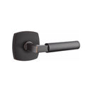 Emtek Hercules Lever with Urban Modern Rosette Concealed Screws