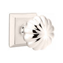 Emtek Melon Knob With Quincy Rosette