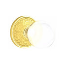 Emtek Bristol Knob Concealed Screws With Lancaster Rosette