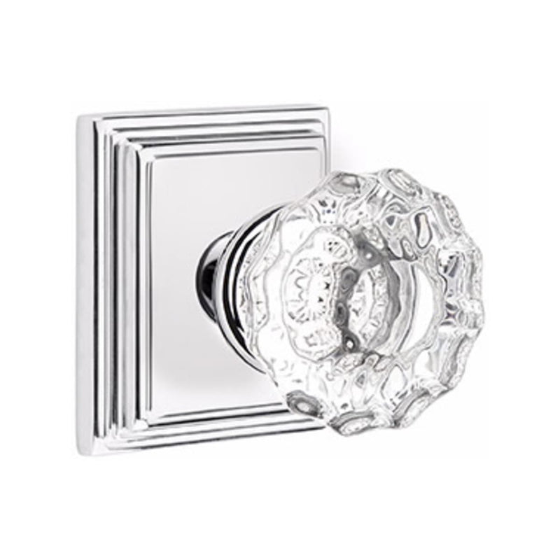 Emtek Astoria Knob With Wilshire Rosette