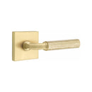 Emtek Select R-BAR Hammered Lever Concealed Screws with Square Rosette