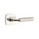 Emtek Select R-BAR Hammered Lever with Urban Modern Rosette