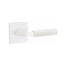 Emtek Select L-Square Knurled Lever Concealed Screws with Square Rosette
