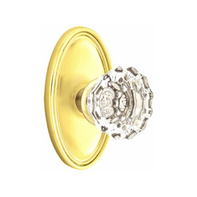 Emtek Astoria Knob With Oval Rosette