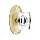 Emtek Windsor Knob Concealed Screws With Oval Rosette