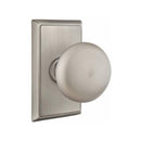 Emtek Providence Knob Concealed Screws With Rectangular Rosette