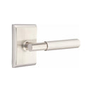 Emtek Myles Lever with Neos Rosette Concealed Screws