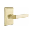 Emtek Milano Lever with Rectangular Rosette