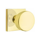 Emtek Laurent Concealed Screws Knob with Square Rosette