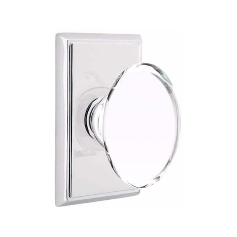 Emtek Hampton Knob Concealed Screws With Rectangular Rosette