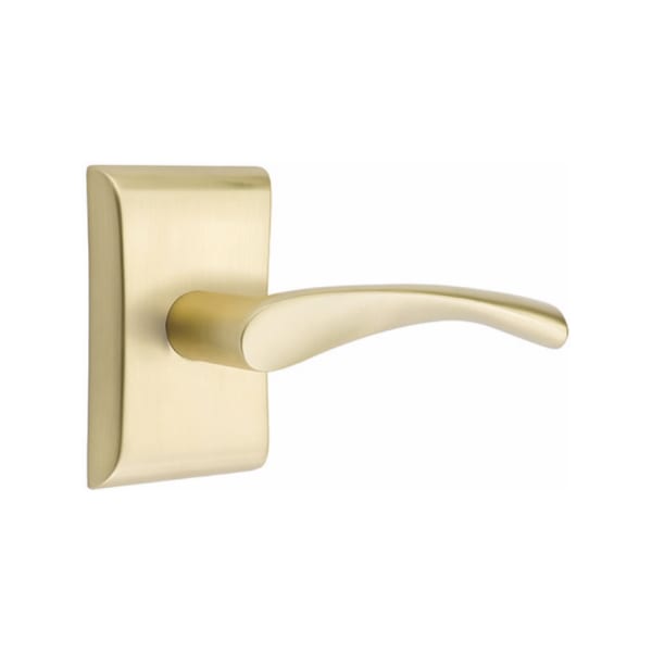 Emtek Triton Lever with Neos Rosette Concealed Screws