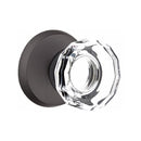 Emtek Glass Lowell Knob Concealed Screws with