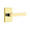 EMTEK Dumont Lever Concealed Screws with Modern Rectangular Rosette