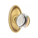 Emtek Providence Knob Concealed Screws With Oval Rosette