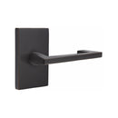 EMTEK Argos Lever Concealed Screws with Modern Rectangular Rosette