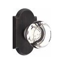 Emtek Glass Georgetown Knob Concealed Screws with
