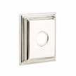 Emtek Select T-BAR Smooth Lever with Wilshire Rosette