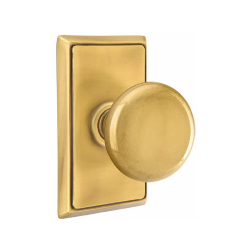 Emtek Providence Knob With Rectangular Rosette