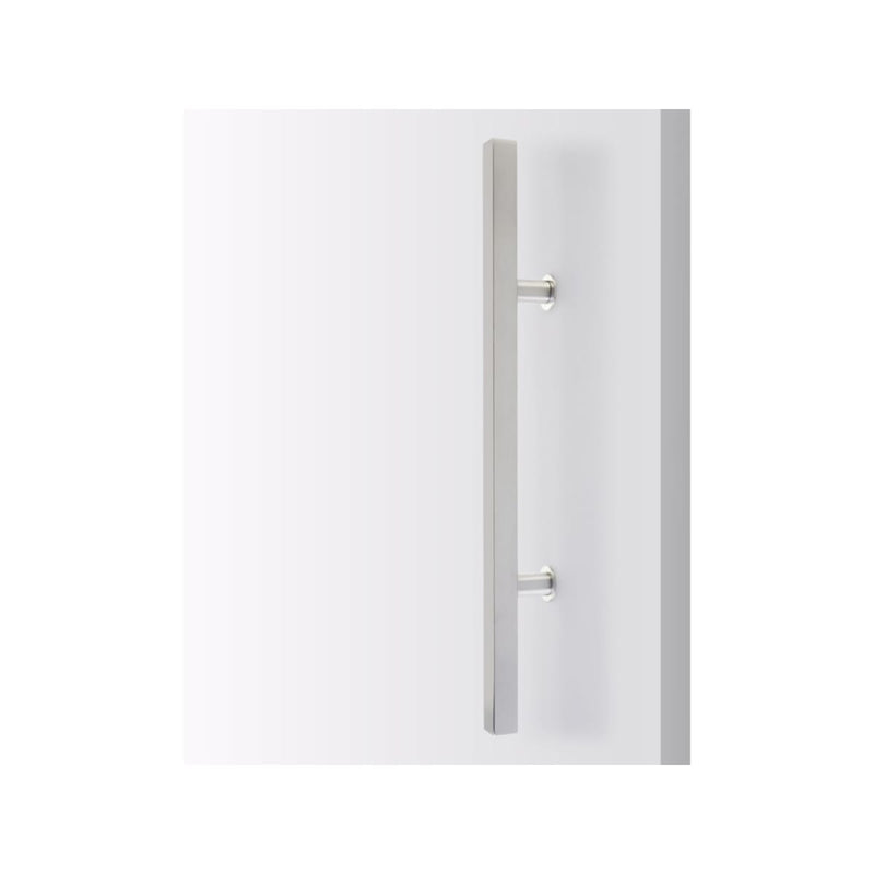 Emtek Square Long Door Pulls - Stainless Steel