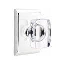 Emtek Windsor Knob Concealed Screws with Neos Rosette
