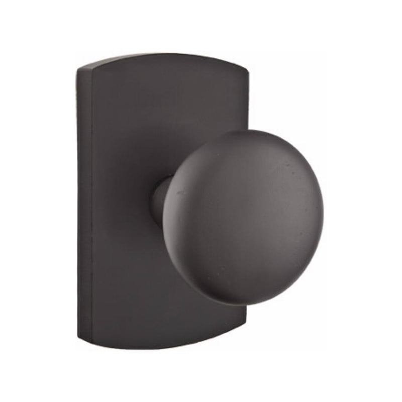 Emtek Sandcast Bronze Winchester Knob Concealed Screws with
