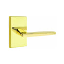 Emtek Hermes Lever Concealed Screws with Modern Rectangular Rosette