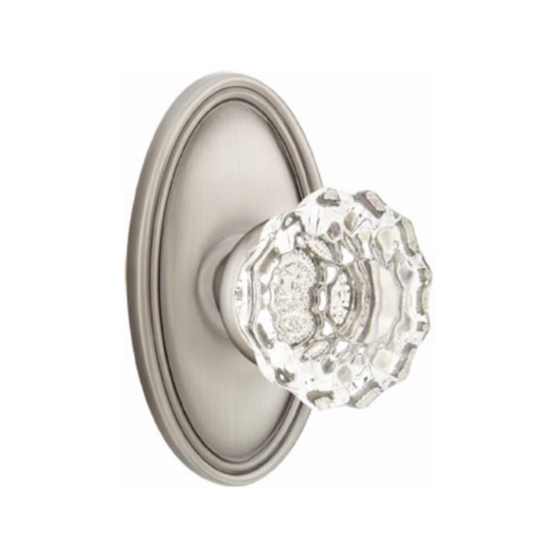 Emtek Astoria Knob With Oval Rosette