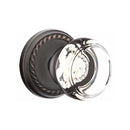 Emtek Georgetown Knob Concealed Screws With Rope Rosette