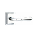 Emtek Turino Lever Concealed Screws with Wilshire Rosette