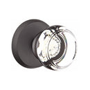 Emtek Glass Georgetown Knob Concealed Screws with